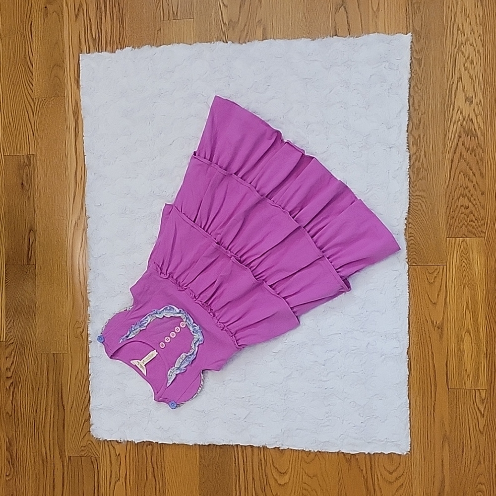 Matilda Jane Purple Tiered Kids Dress